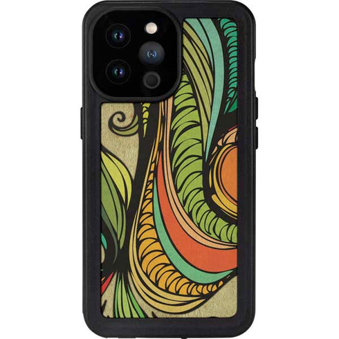 Malestrom 70s Inspired iPhone 14 Pro Max Waterproof Case