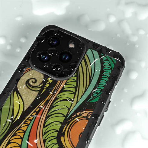 Malestrom 70s Inspired iPhone 14 Pro Max Waterproof Case
