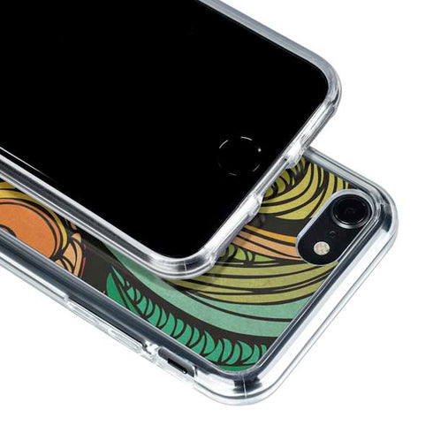 Malestrom 70s Inspired iPhone SE (2nd & 3rd Gen) Clear Case