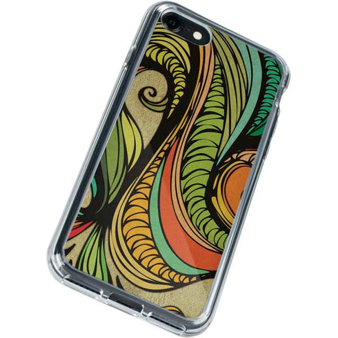 Malestrom 70s Inspired iPhone SE (2nd & 3rd Gen) Clear Case