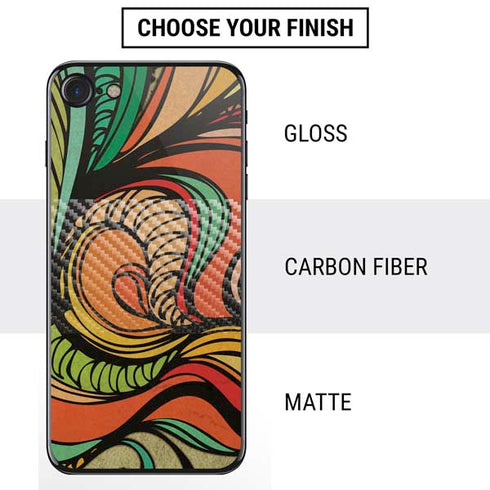 Malestrom 70s Inspired iPhone SE (2nd & 3rd Gen) Skin