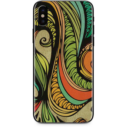 Malestrom 70s Inspired iPhone XS Skin