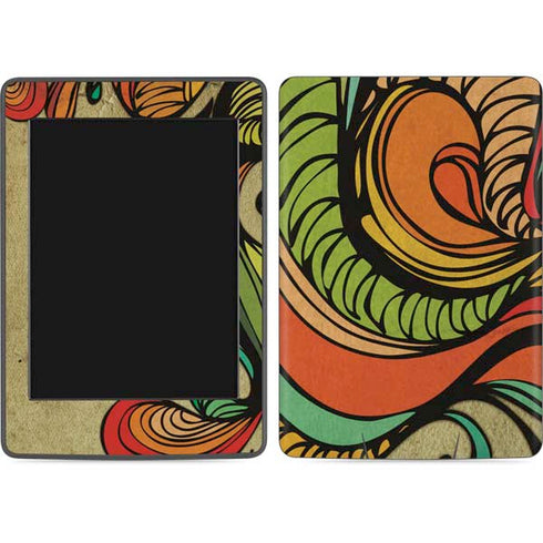 Malestrom 70s Inspired Amazon Kindle Skin