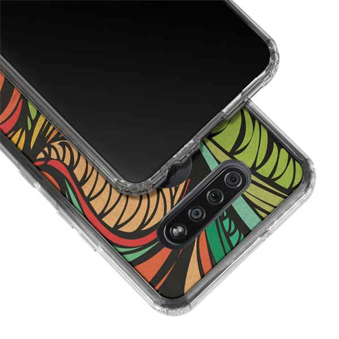 Malestrom 70s Inspired LG K51/Q51 Clear Case