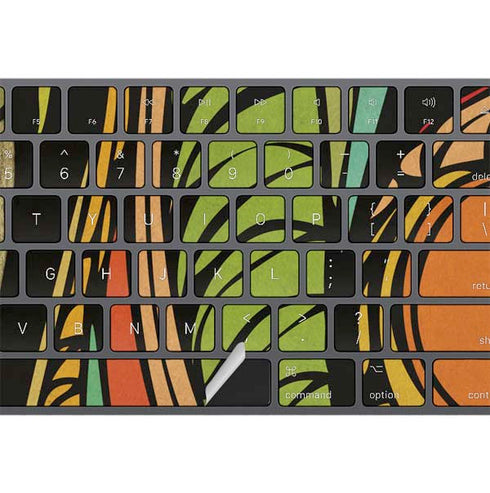 Malestrom 70s Inspired Magic Keyboard with Numeric Keypad Skin