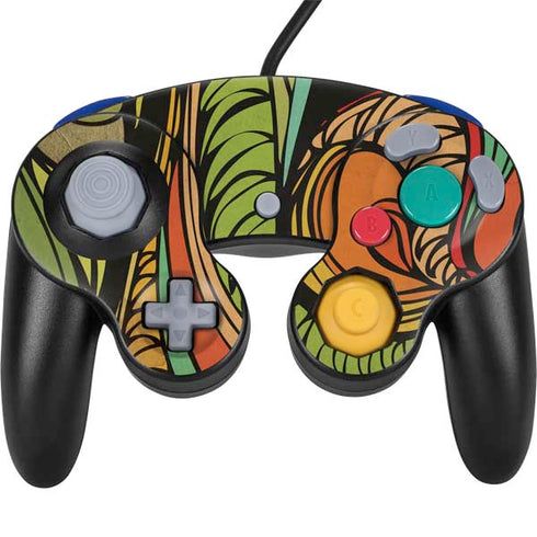 Malestrom 70s Inspired Nintendo GameCube Controller Skin