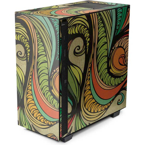 Malestrom 70s Inspired NZXT H510 Compact ATX Mid-Tower Case Skin