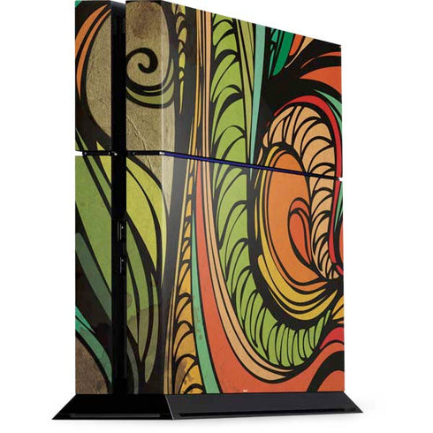 Malestrom 70s Inspired PS4 Console Skin