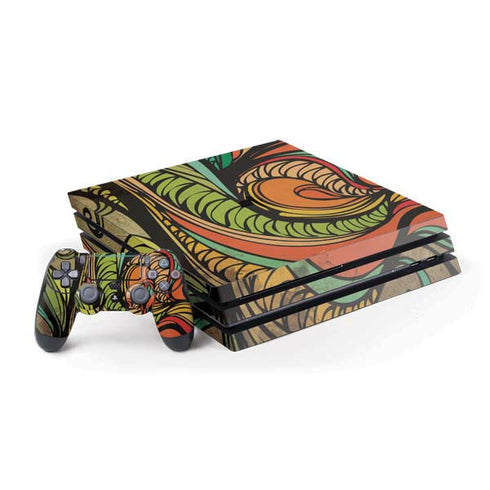 Malestrom 70s Inspired PS4 Pro Bundle Skin