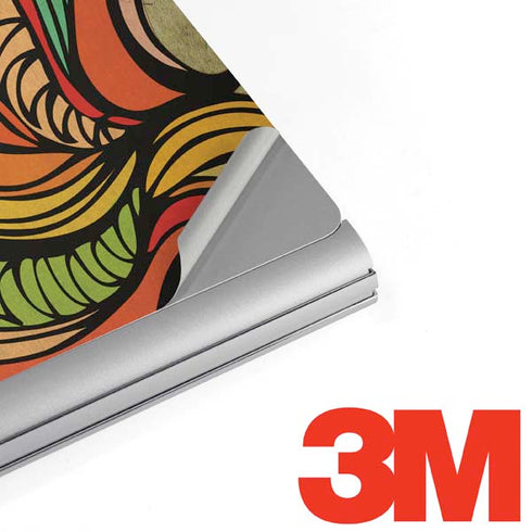 Malestrom 70s Inspired Surface Book 2 15in Skin