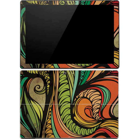 Malestrom 70s Inspired Surface Pro 4 Skin