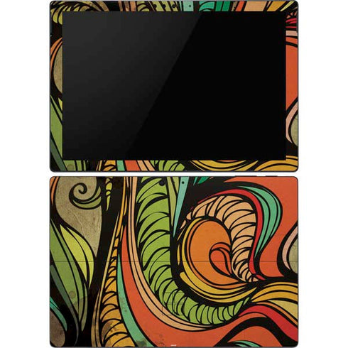 Malestrom 70s Inspired Surface Pro 6 Skin