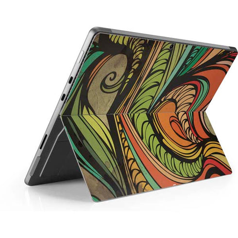 Malestrom 70s Inspired Surface Pro 8 Skin