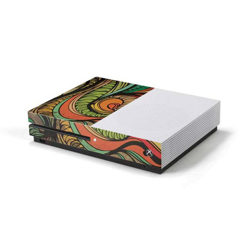 Malestrom 70s Inspired Xbox One S Console Skin
