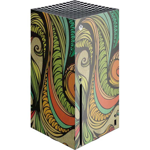 Malestrom 70s Inspired Xbox Series X Console Skin