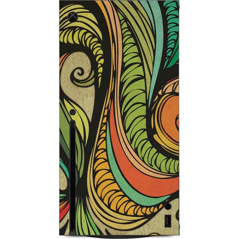 Malestrom 70s Inspired Xbox Series X Console Skin