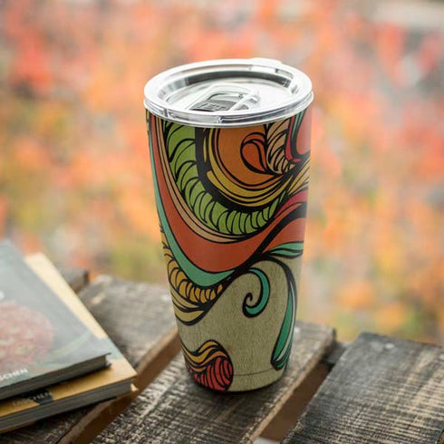 Malestrom 70s Inspired Yeti 20oz Tumbler Skin