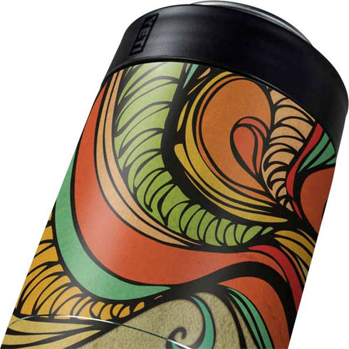 Malestrom 70s Inspired Yeti Colster Can Insulator Skin