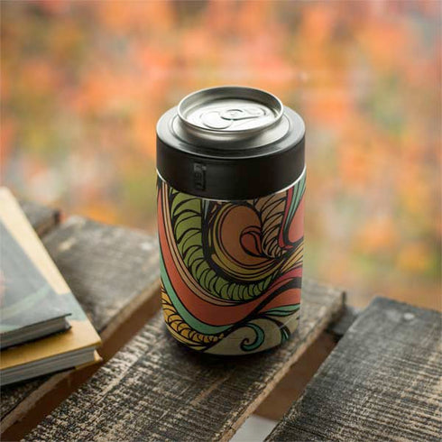 Malestrom 70s Inspired Yeti Colster Can Insulator Skin