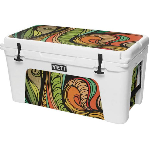 Malestrom 70s Inspired YETI Tundra 75 Hard Cooler Skin
