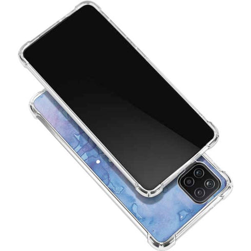 Mandala Symmetry Galaxy A12 Clear Case