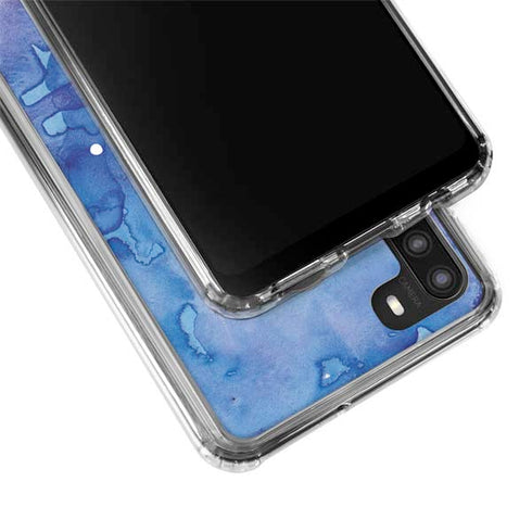 Mandala Symmetry Galaxy A21 Clear Case