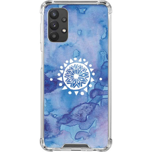 Mandala Symmetry Galaxy A32 5G Clear Case