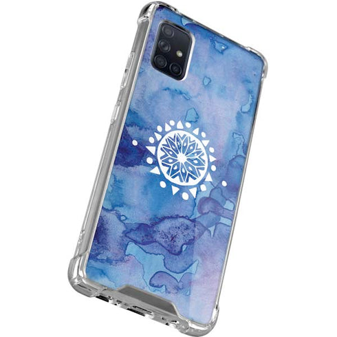 Mandala Symmetry Galaxy A51 5G Clear Case