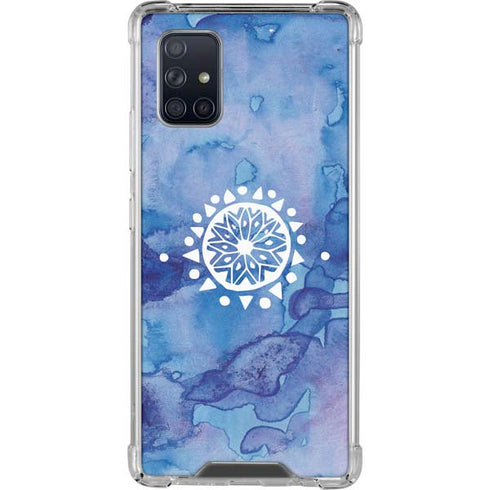 Mandala Symmetry Galaxy A71 5G Clear Case
