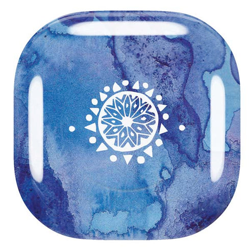 Mandala Symmetry Galaxy Buds Live Skin