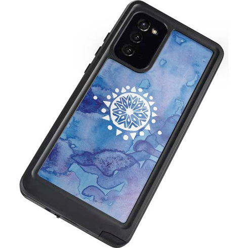 Mandala Symmetry Galaxy Note20 5G Waterproof Case
