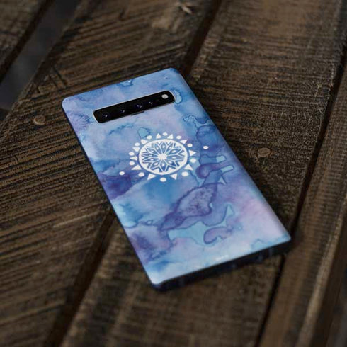 Mandala Symmetry Galaxy S10 Plus Skin