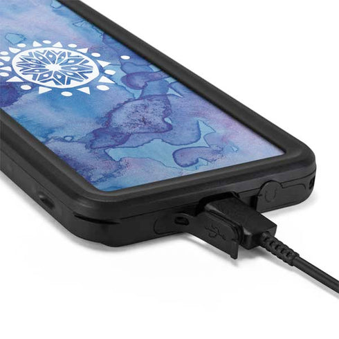 Mandala Symmetry Galaxy S20 Plus Waterproof Case