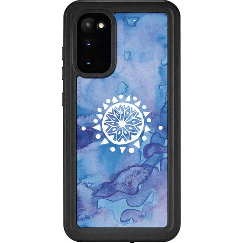 Mandala Symmetry Galaxy S20 Waterproof Case