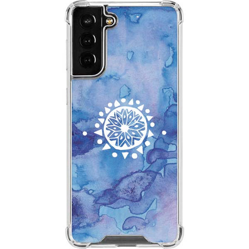 Mandala Symmetry Galaxy S22 Plus Clear Case