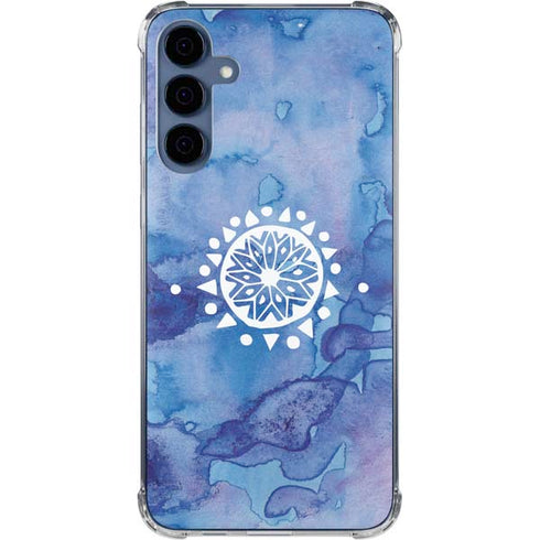 Mandala Symmetry Galaxy S24 Clear Case