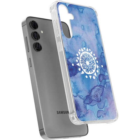 Mandala Symmetry Galaxy S24 Plus Clear Case