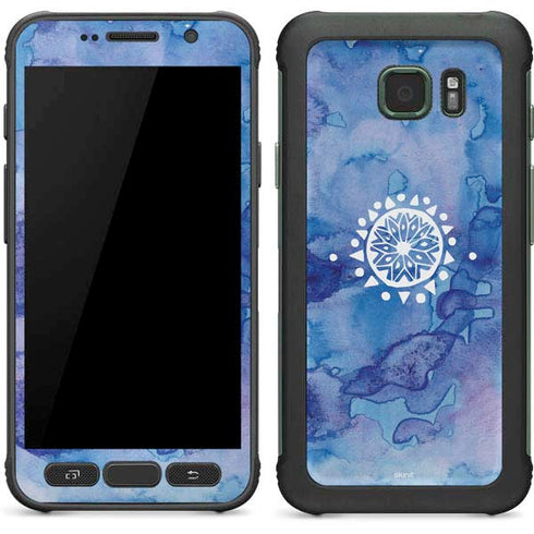 Mandala Symmetry Galaxy S7 Active Skin