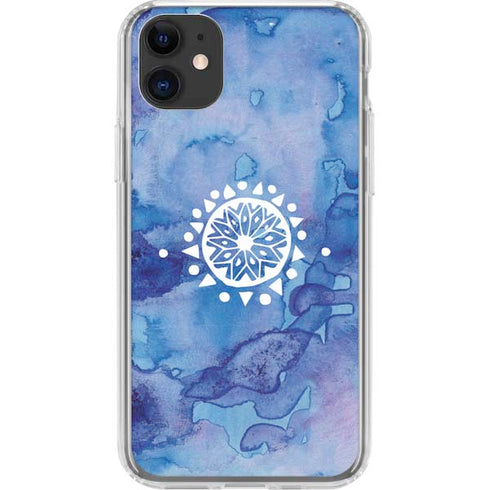 Mandala Symmetry iPhone 11 Clear Case