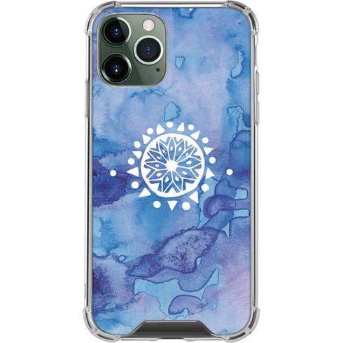 Mandala Symmetry iPhone 11 Pro Max Clear Case