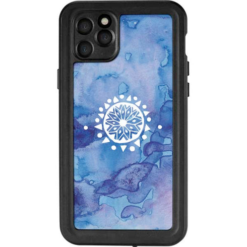 Mandala Symmetry iPhone 11 Pro Max Waterproof Case