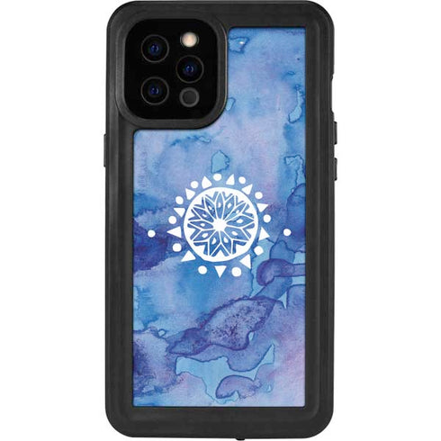 Mandala Symmetry iPhone 12 Pro Max Waterproof Case