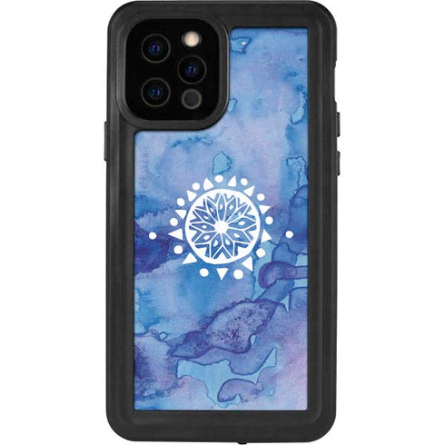 Mandala Symmetry iPhone 12 Pro Waterproof Case