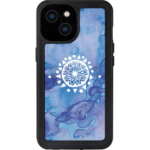 Mandala Symmetry iPhone 13 Mini Waterproof Case
