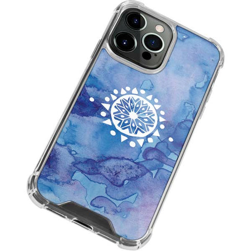 Mandala Symmetry iPhone 13 Pro Clear Case