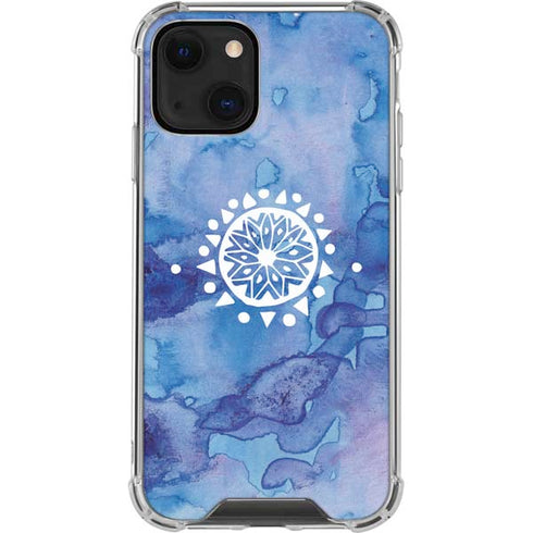 Mandala Symmetry iPhone 14 Plus Clear Case