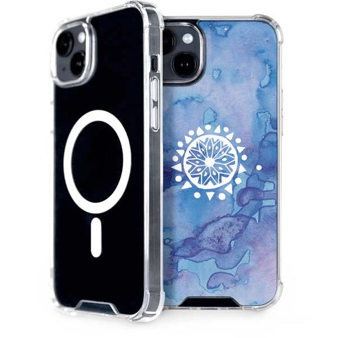 Mandala Symmetry iPhone 15 Plus MagSafe Case