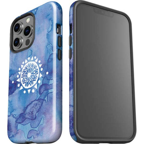 Mandala Symmetry iPhone 15 Pro Impact Case