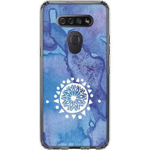 Mandala Symmetry LG K51/Q51 Clear Case