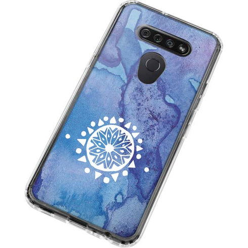 Mandala Symmetry LG K51/Q51 Clear Case